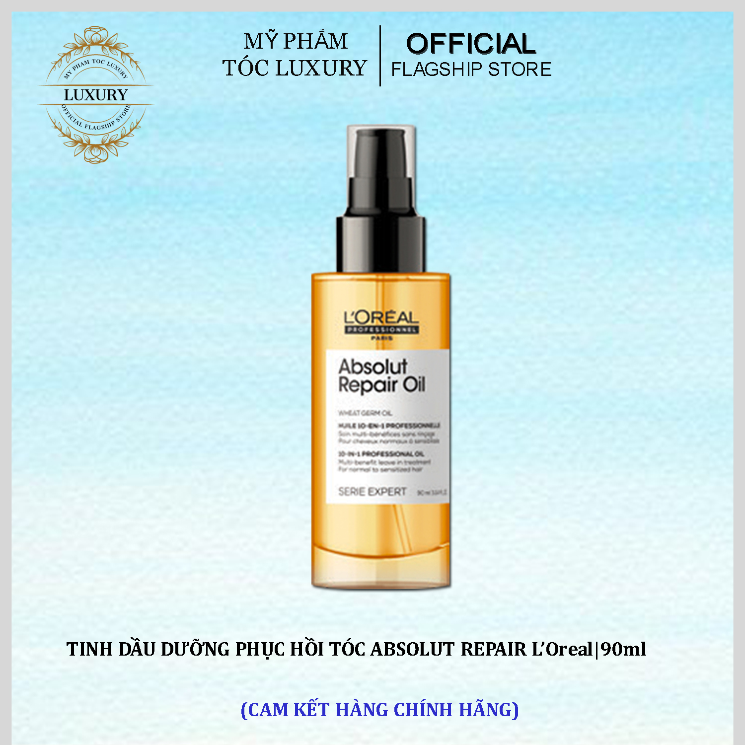 Tinh dầu dưỡng tóc loreal professionnel absolutrepair 90ml