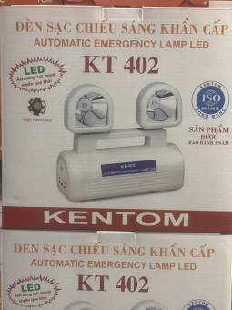 Đèn sạc led sự cố Kentom KT-402   hàng chính hãng