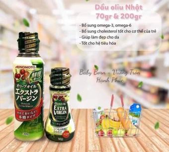 Dầu oliu Ajinomoto Nhật bản, Dầu Olive nguyên chất Extra Virgin Ajinomoto cho bé ăn dặm từ 6 tháng