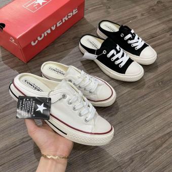 Giày sục converse Giày Sục UNISEX cả Nam và Nữ Full sIze 35-43 hàng đẹp mẫu mới nhất giầy đạp gót converse 1970s màu trắng Sục Thể Thao Nam+Nữ Converse, Sục Bata Đế Bằng Giày sục vải Converse trắng cao cấp full Bill full box