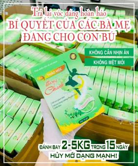 Trà thảo mộc giảm cân hương chanh - tặng kèm detox