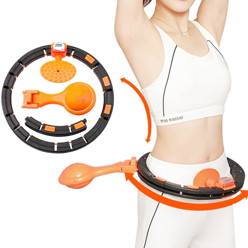 Vòng lắc eo thông minh Hula Hoop giảm mỡ bụng, lắc vòng có đếm số lắc eo giảm mỡ bụng
