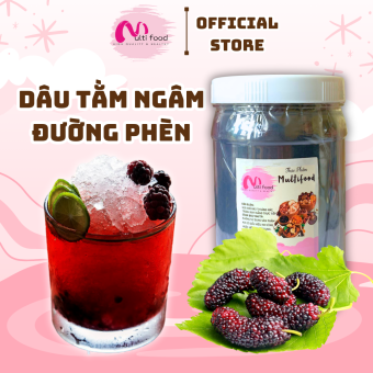 Dâu Tằm Ngâm Đường Phèn 1kg - MULTIFOOD
