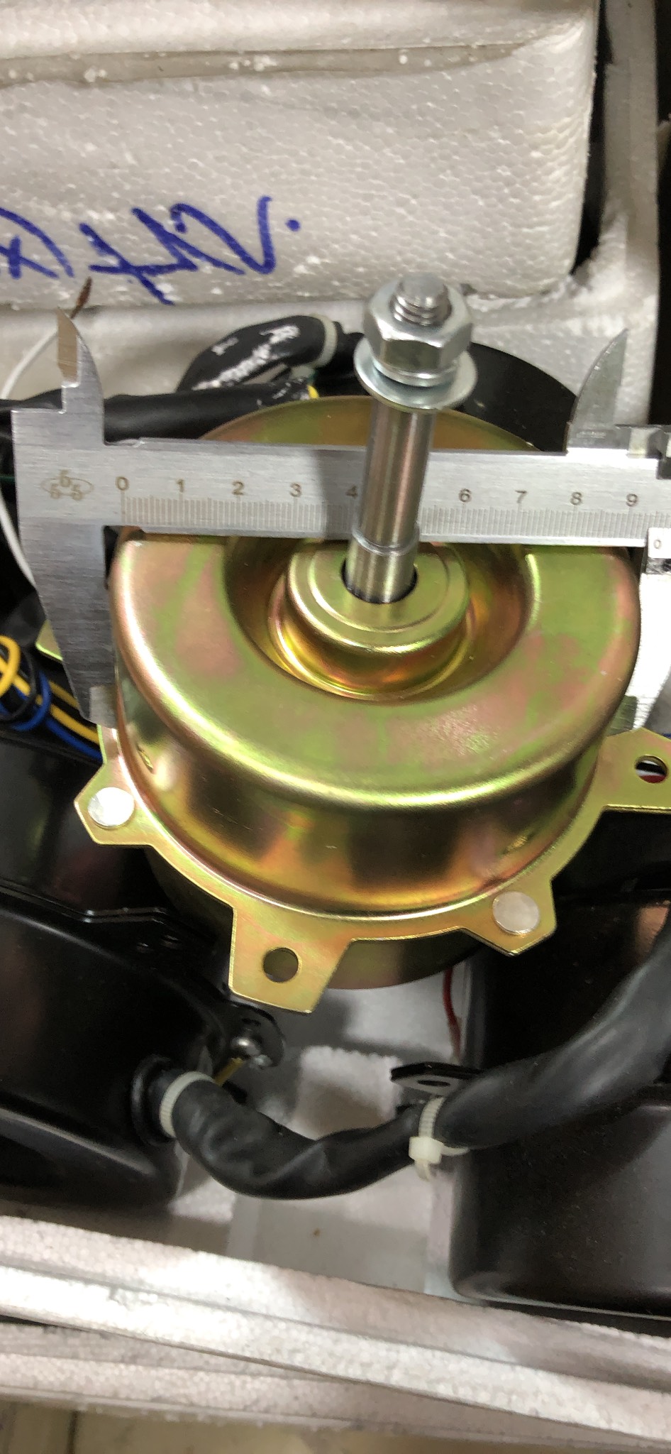 Motor quạt điều hoà hơi nước động cơ thay thế lõi đồng 3 tốc độ công suất 25W~200W trục 8mm 10mm 12mm