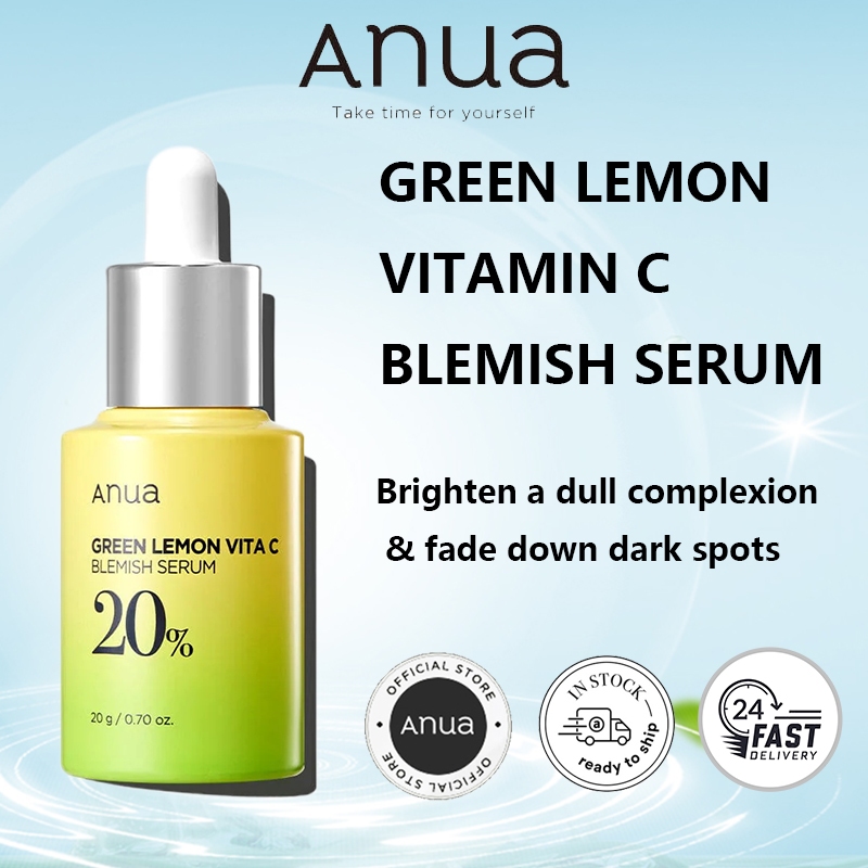 Nuovo siero anti-imperfezioni Anua Green Lemon Vitamina C 20ml_voghion.com