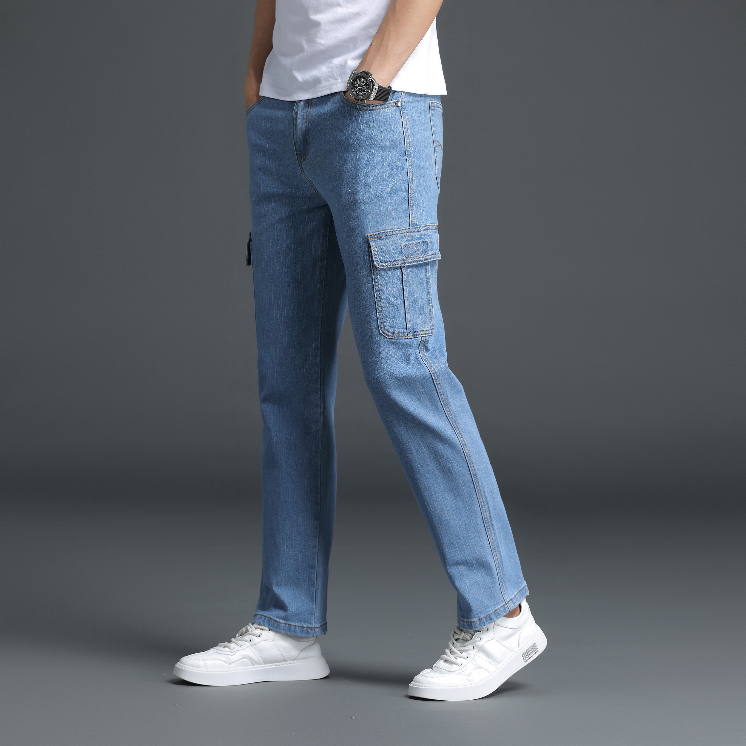 Mens cargo jeans hot sale for sale