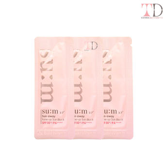 NEW Sum37 Combo 10 20 Gói 1ml Kem Chống Nắng chống nước nâng tông Su:m37 Sun Away Tone-Up Sun Block
