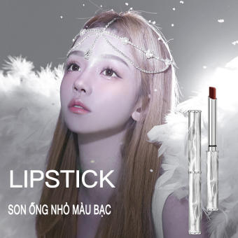 Son matte dưỡng ẩm lâu trôi, cốc chống dính chống thấm nước, thiết kế vỏ trắng sang trọng