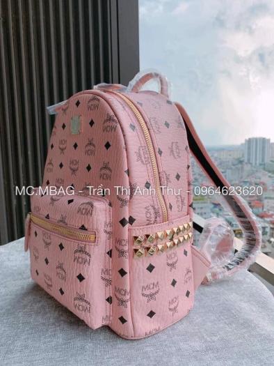 BALO MCM SIZE 40 - Xám Bạc