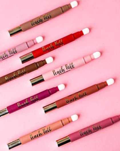 Son Kem Có Đầu Lông Tán Too Faced Peach Puff Long Wearing Matte Lip Color  Chính Hãng - Son Thỏi | Thefaceholic.Com