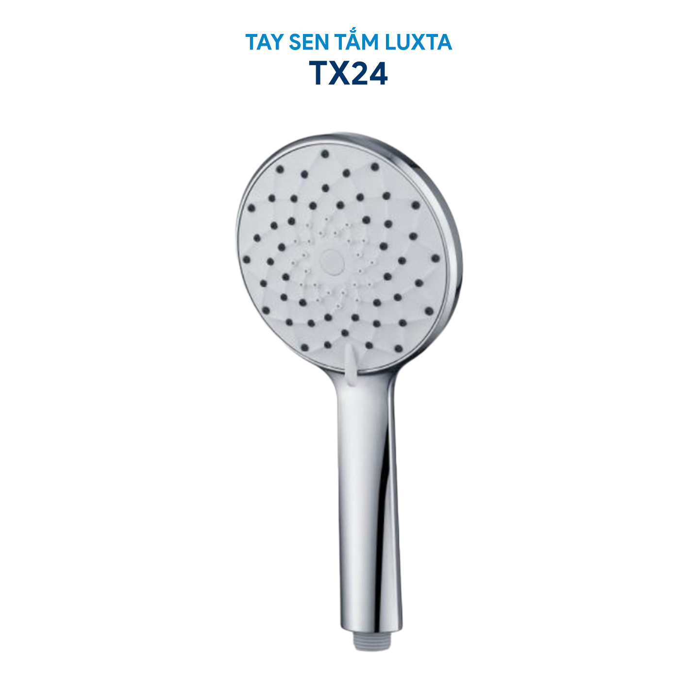 Bộ tay sen tắm / tay sen tăng áp luxta tx24 - tay sen 6 chế độ - bảo hành 1 năm - hàng chính hãng