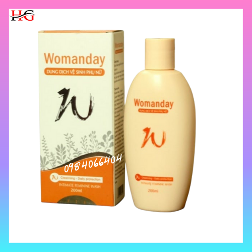 Dung dịch vệ sinh phụ nữ WOMANDAY 200ML ,nứơc rửa phụ khoa