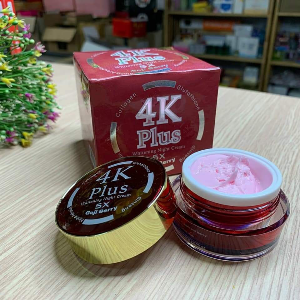 KEM 4K PLUS ĐỎ THÁI LAN CHO DA MỤN