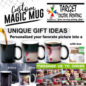 Personalized Customized Magic Mug I 11oz Magic Mug I High Quality Prints I Heat Sensitive Color Changing Magic Mug