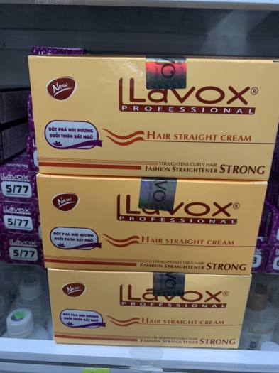 Thuốc duỗi tóc Lavox nano complex phục hồi tóc mini tại nhà (Tặng cặp Bao tay )