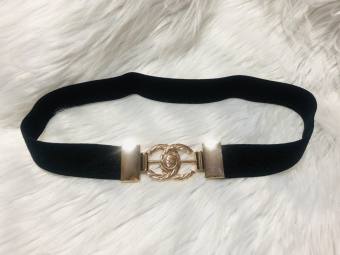 Thắt lưng thun nhũ bản 3cm. Phối logo