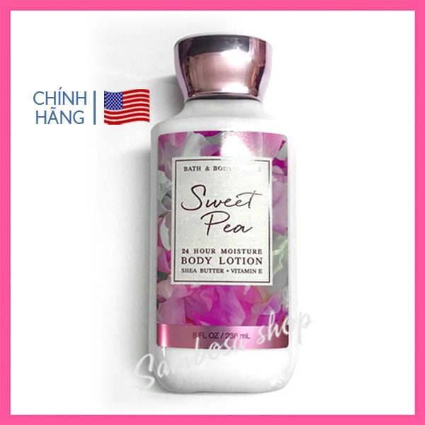 Sữa dưỡng thể hương nước hoa Sweet Pea - Bath & Body Works 236ml