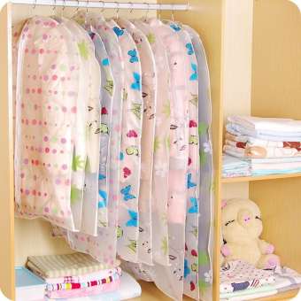 BỘ 02 túi treo bảo vệ quần áo 60*90cm