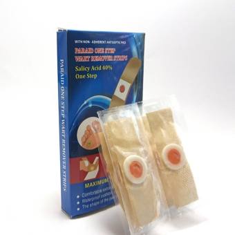 Dán Giảm mụn cóc, mụn cơm, trai chân, cực kì hiệu quả. miếng dán mụn cóc Hộp 6 miếng ( hộp màu xanh) - Soleil shop