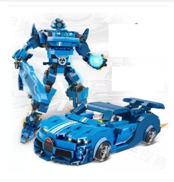 Đồ chơi lego ô tô biến thành người máy mã 15