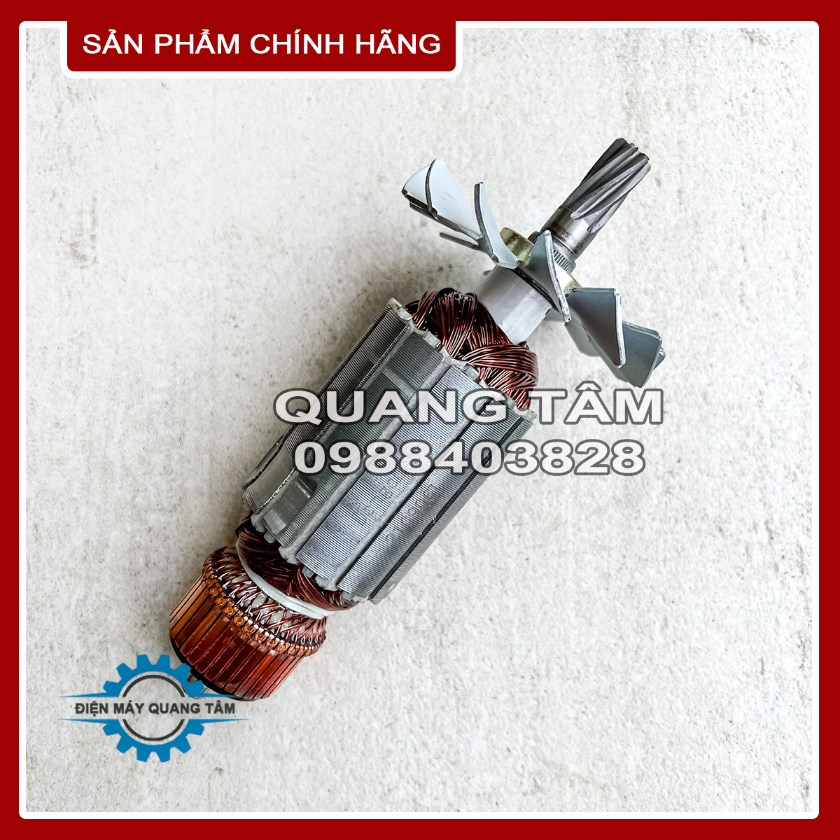 Rotor 7 răng lắp máy khoan rút lõi dongcheng dzz02-130 và dca azz02-130