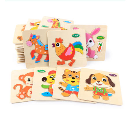 Otaku Shoppu | 3D Wooden Jigsaw Puzzle for Kids