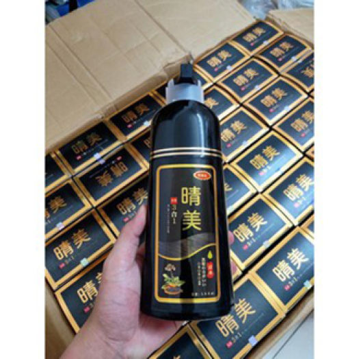 KOMI - DẦU GỘI PHỦ BẠC THẢO DƯỢC ĐEN TÓC - 500ML