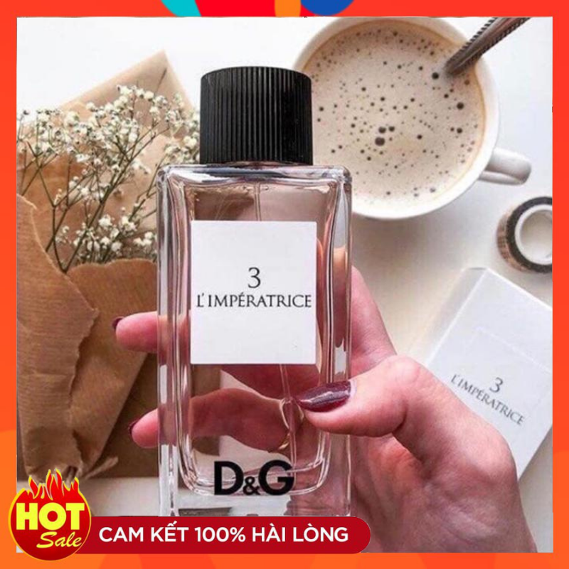 Nước hoa nữ chính hãng d&g anthology l'imperatrice 3 100ml thơm lâu 12h sang trọng, đẳng cấp