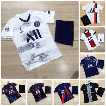 Bộ Quần Áo Bóng Đá Paris Saint German PSG Nhiều Mẫu Lựa Chọn Vải Gai Thái, Thun Thái Cực Chất - Đồ Đá Banh Nam Nữ Cho Hoạt Động Thể Thao pp Bởi Be Happy Shop