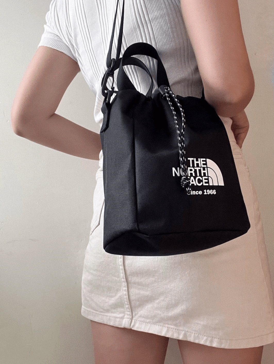 North Face White Label Bucket Bag Mini Bag | Lazada Singapore