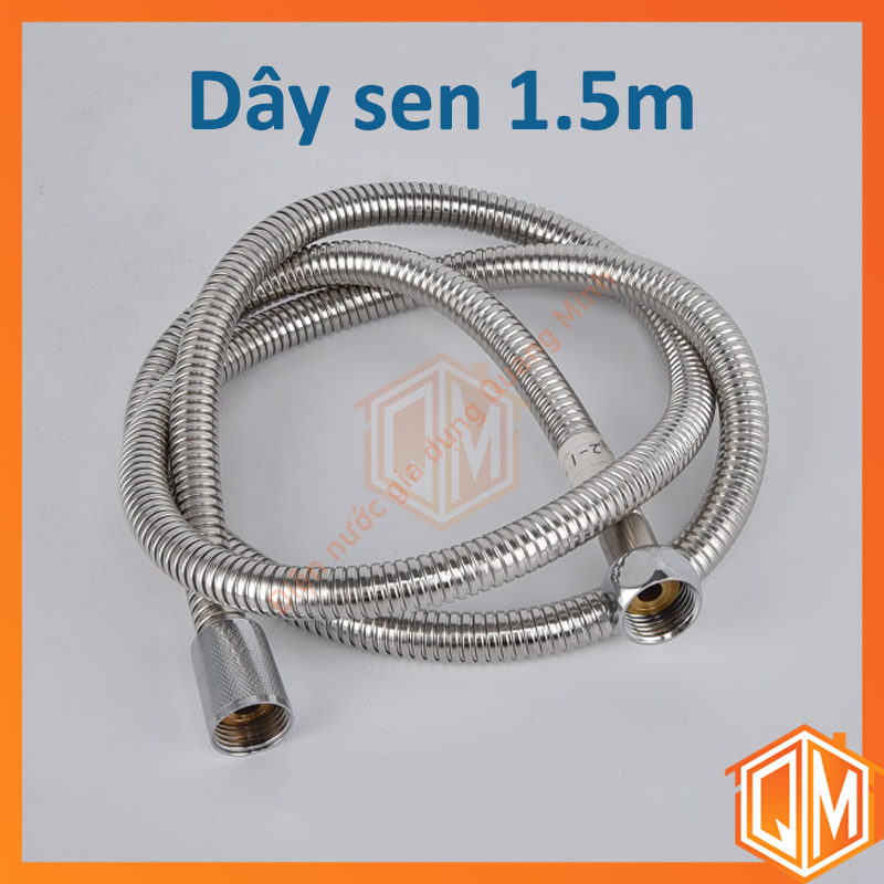 Dây sen, dây cấp nước nóng lạnh vòi sen, vòi xịt inox 150cm
