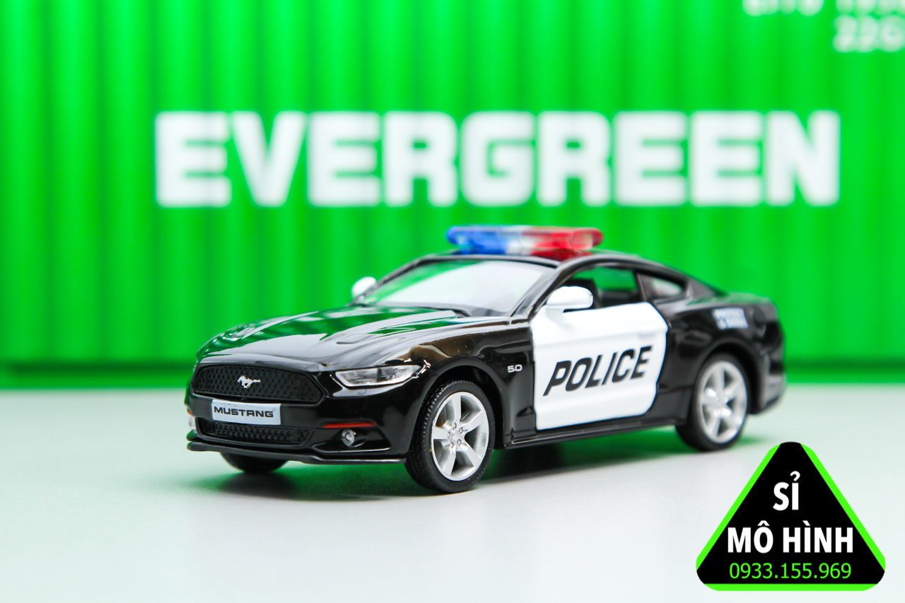 Mô hình xe Ford Mustang Police 1:36