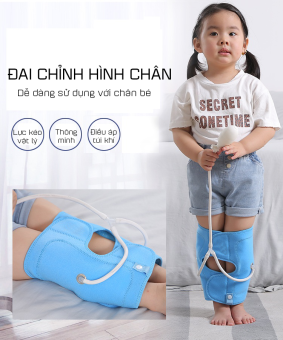 Đai chỉnh hình cho chân bị vòng kiềng bằng áp suất hơi không đau đớn đẹp tự nhiên