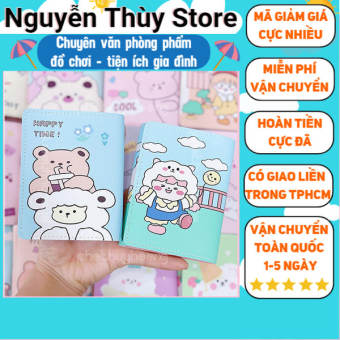 Bóp ví trẻ trung và đáng yêu nhỏ gọn cầm tay , đựng tiền và thẻ tiện lợi dễ dàng sử dụng ,Ví bóp mini dễ thương , ví cầm tay thời trang nhiều ngăn, bóp hoạ tiết cute , bóp họa tiết đáng yêu gập 3 - Nguyễn Thùy Store