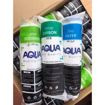 Combo Bộ 3 Lõi Lọc Nước AQUA 1+2+3
