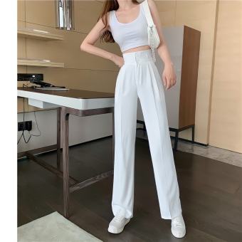 ️Quần Culottes Ống Rộng Cạp Cao Hai Cúc Dài 100cm Nhiều Màu️-Vải Vitex