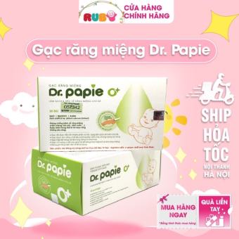 Gạt rơ lưỡi sạch tưa lưỡi, nấm lưỡi cho bé Dr.papie