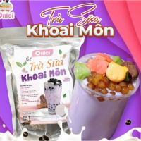 Trà sữa trân châu BẾP CỦA MẸ ONICI set nguyên liệu phúc long thái xanh thái đỏ thành phẩm 30-35 ly