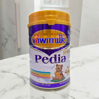 Sữa dành cho trẻ Biếng Ăn Wiwimilk Pedia Gold 900g - Dinh dưỡng dành cho trẻ biếng ăn, nhẹ cân từ 3-10 tuổi