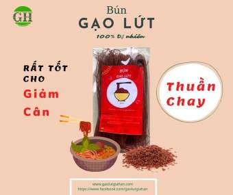 Bún gạo lứt 100% thiên nhiên [300g] Gia Hân , sản phẩm Thuần Chay.