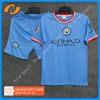 Áo Đá Bóng Manchester City Mùa Giải 2022-2023