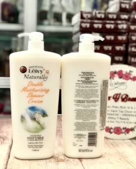 Sữa Tắm Dê Trắng Da Cao Cấp Leivy Goat Milk Double Moisturising Shower Cream 1150ml