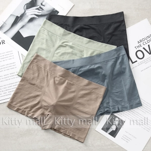 ภาพหน้าปกสินค้าKitty（1 ชิ้น）MUNAFIE กางเกงในชาย มูนาฟี่ กางเกงบ็อกเซอร์ เอว26-40นิ้ว [จัดส่งด่วน] [เก็บเงินปลายทาง] ที่เกี่ยวข้อง
