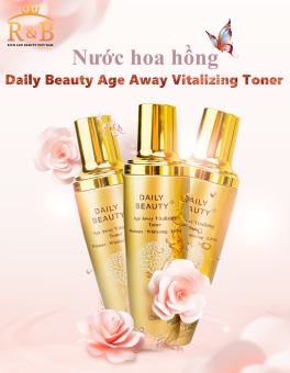 Nước hoa hồng Daily Beauty Age Away Vitalizing Toner