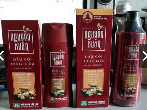 Dầu gội dược liệu nguyên xuân nâu
