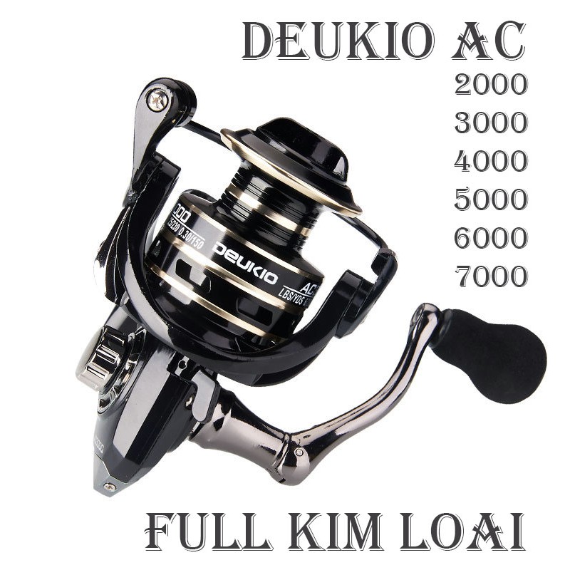 Máy câu cá deukio ac 27000 siêu khỏe máy câu cá dekukio ac