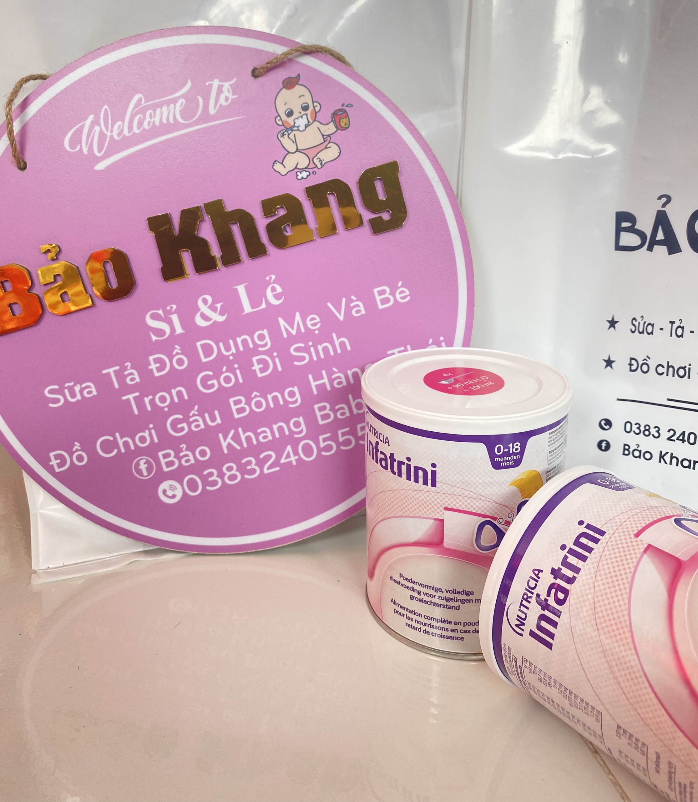 Infanitri sữa bột đức phù hợp với tạng người kho tăng cân