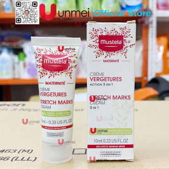 Kem Dưỡng Ngăn Ngừa Rạn Da Cho Mẹ Bầu Mustela 10ml
