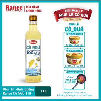 Dầu ăn Ranee CÁ NGỪ 1 lít