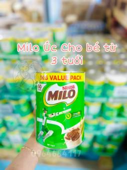 7/24- Sữa bột nestle milo 1kg của Úc